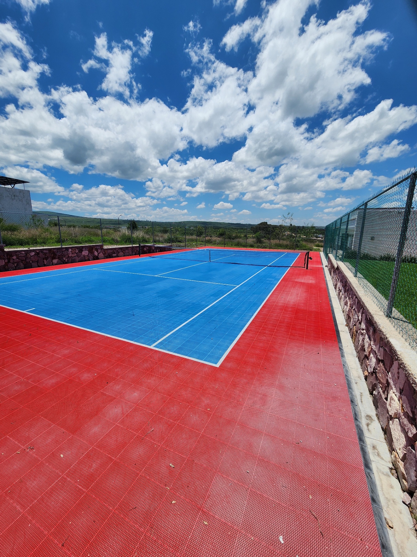 Cancha deportiva del desarrollo