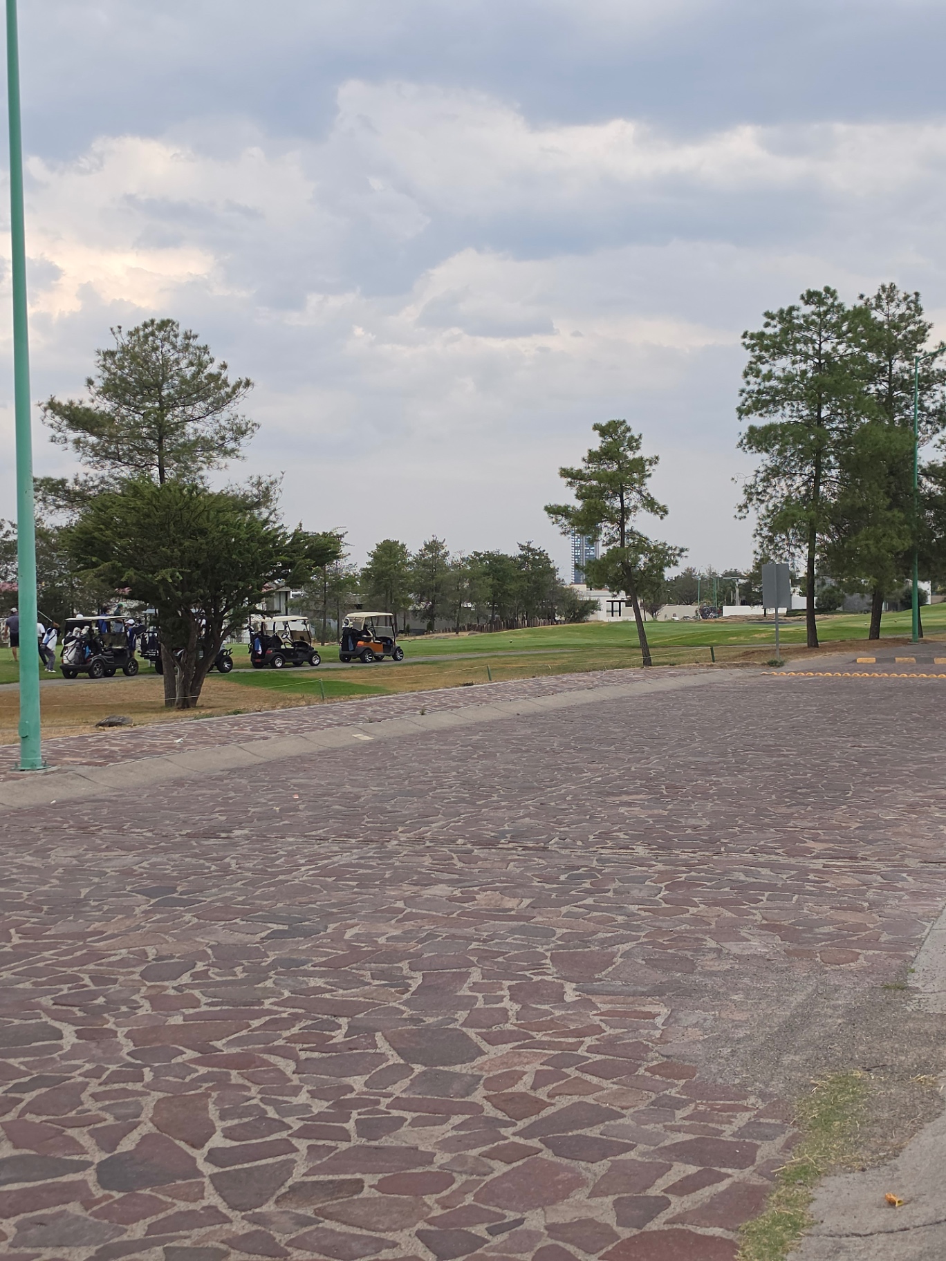 Carritos sobre el fairway