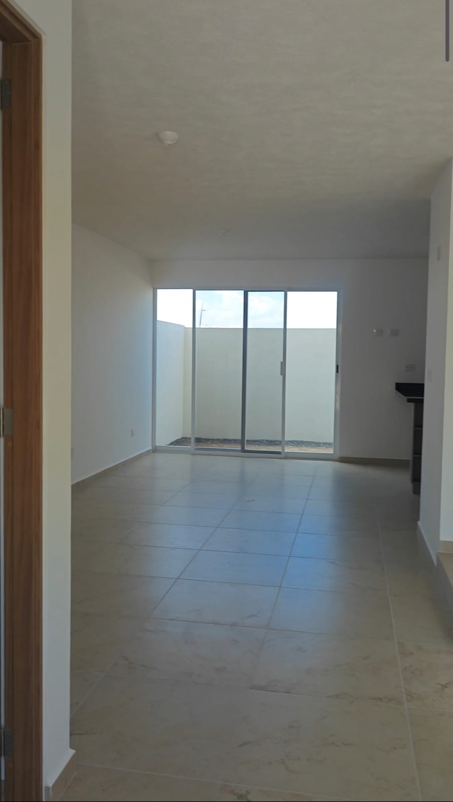 Sala – comedor con acceso al jardín