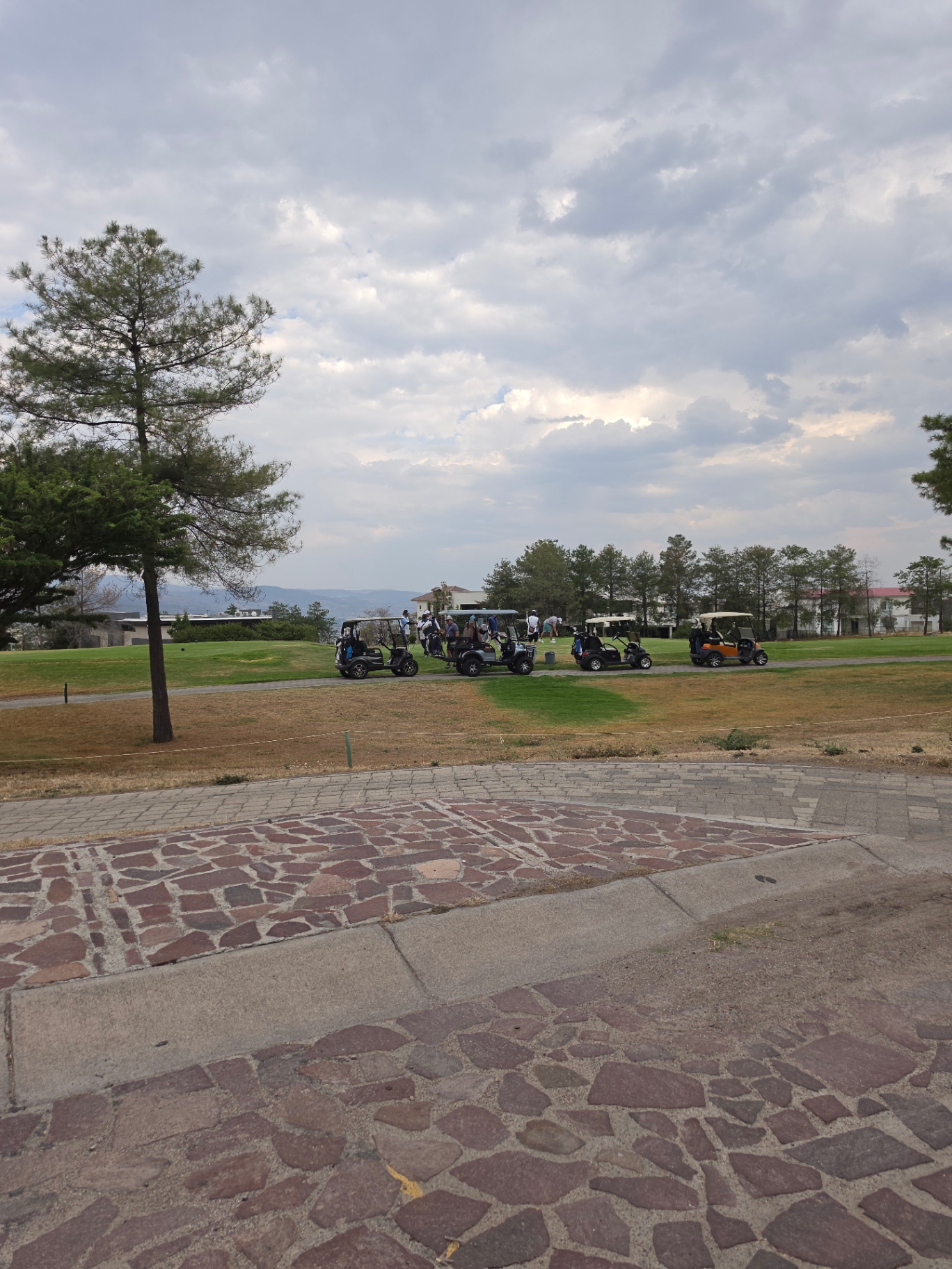 Vista panorámica del campo de golf