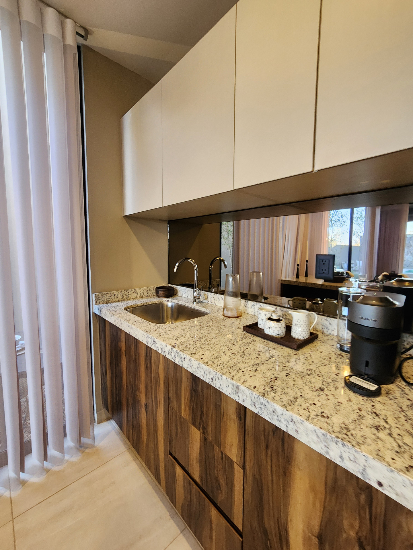Barra de café y preparación