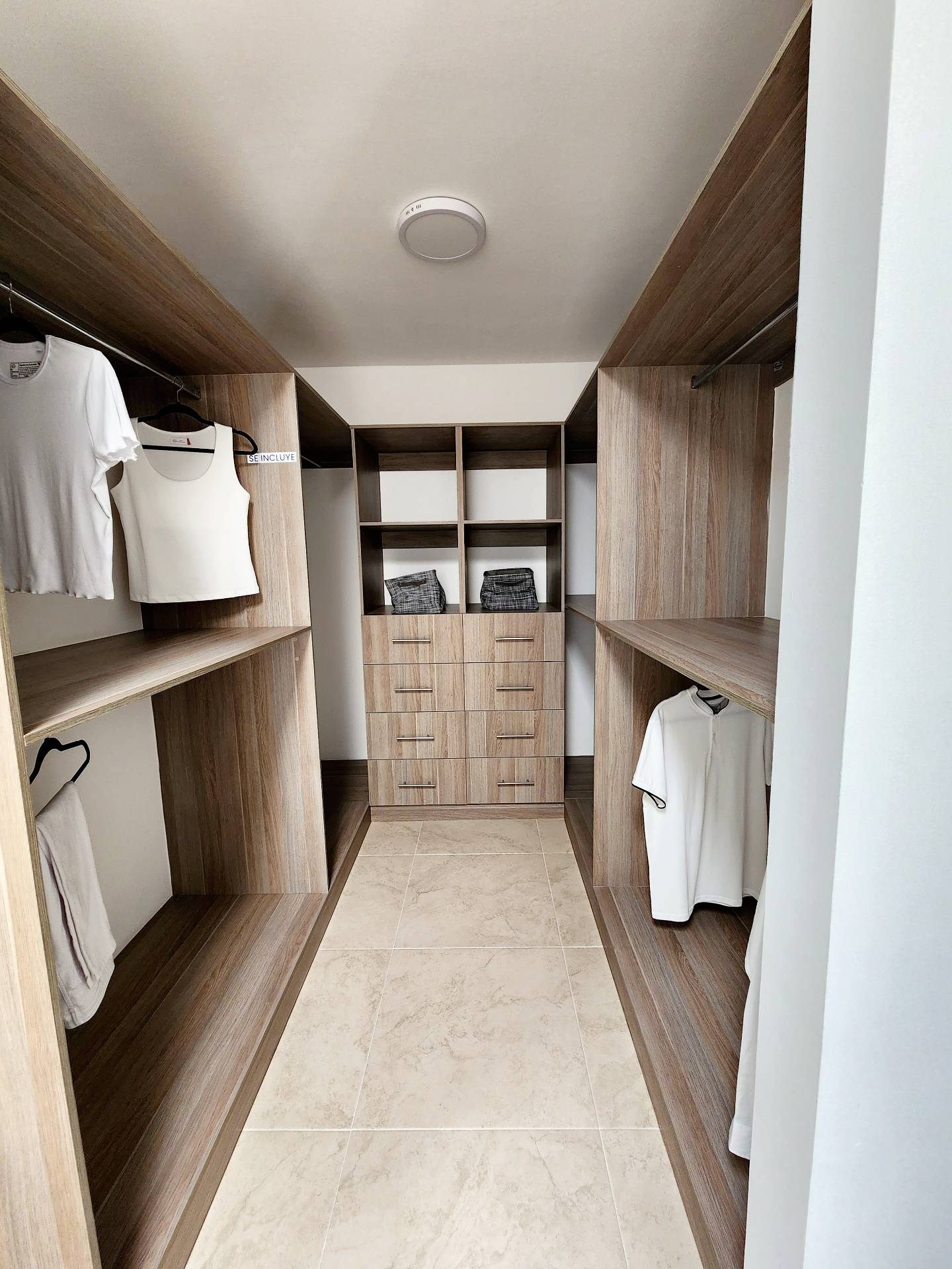 Vestidor walk-in