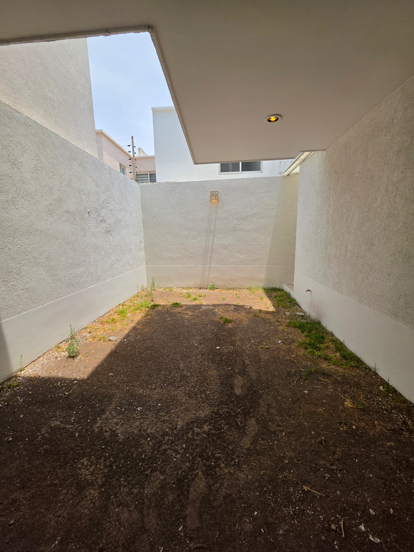 Jardín posterior
